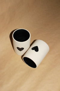 Heart Cup - Black