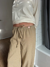Load image into Gallery viewer, Plum Pants - Olive Gingham