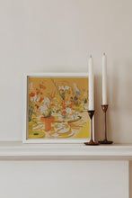 Load image into Gallery viewer, Abstract Floral Tablescape Art Print