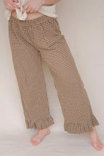 Load image into Gallery viewer, Boxer Pant - Brown Gingham