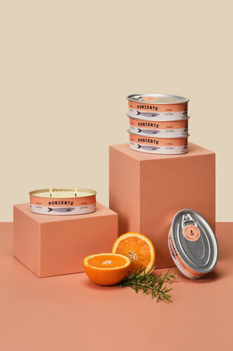 Tinned Candle - Poniente (Orange + Rosemary)