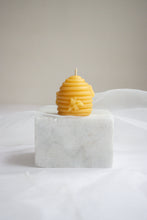 Load image into Gallery viewer, Skep Beehive Beeswax Candle
