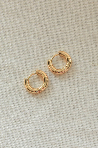 Everyday Stack Gold Hoops