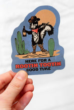 Load image into Gallery viewer, Rootin Tootin Skunk Cowboy Sticker