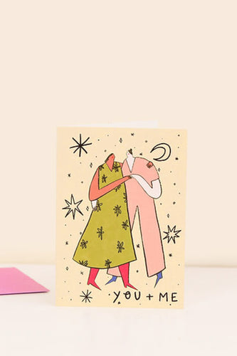 You And Me Woman + Woman Love Card