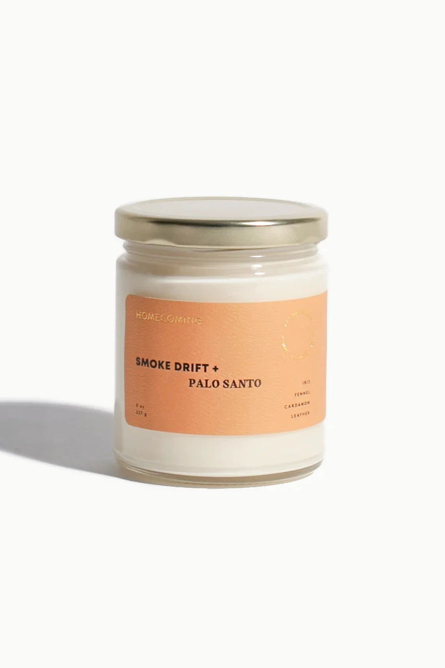 Smoke Drift + Palo Santo Soy Candle