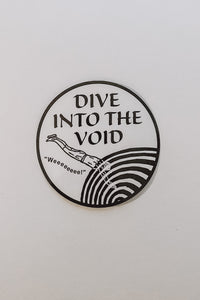 Dive Into The Void Sticker