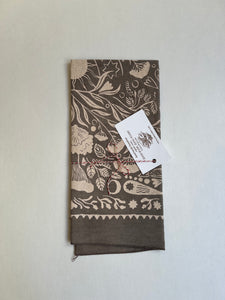 Hand Dyed Botanical + Funghi Bandana