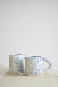 Blue Speckled Mug