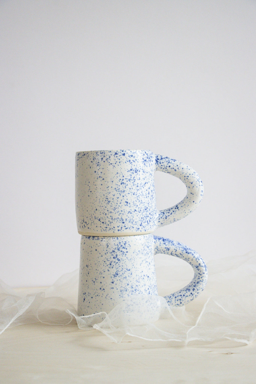 Blue Speckled Mug