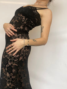 Eve Dress - Black Lace