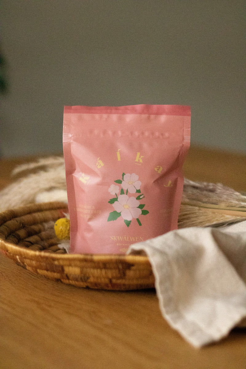 Kalkáy Wild Rose Yarrow Bath Salts