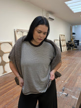 Load image into Gallery viewer, Hemp Rover Tee - Choco Stripes