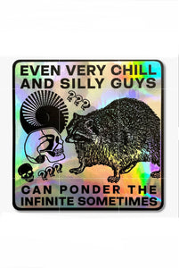 Ponder the Infinite Sticker