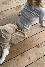Load image into Gallery viewer, Plum Pants - Olive Gingham