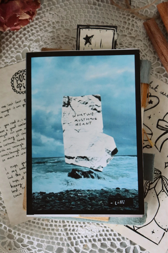 What We Must Have Meant Poetry Book