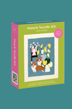 Load image into Gallery viewer, Corgi Friends Punch Needle Kit