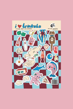 Load image into Gallery viewer, Trinkets A5 Sticker Sheet