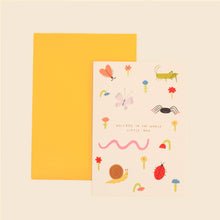 Load image into Gallery viewer, Welcome To The World Baby Card