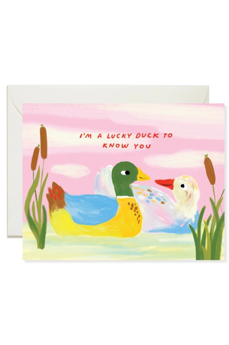 Lucky Duck Card