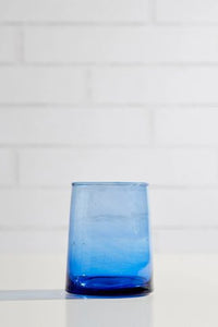 Moroccan Cone Glassware - Blue
