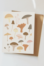 Load image into Gallery viewer, Mushrooms Greeting Card