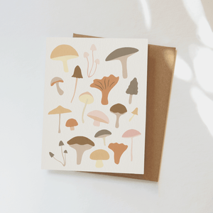 Mushrooms Greeting Card