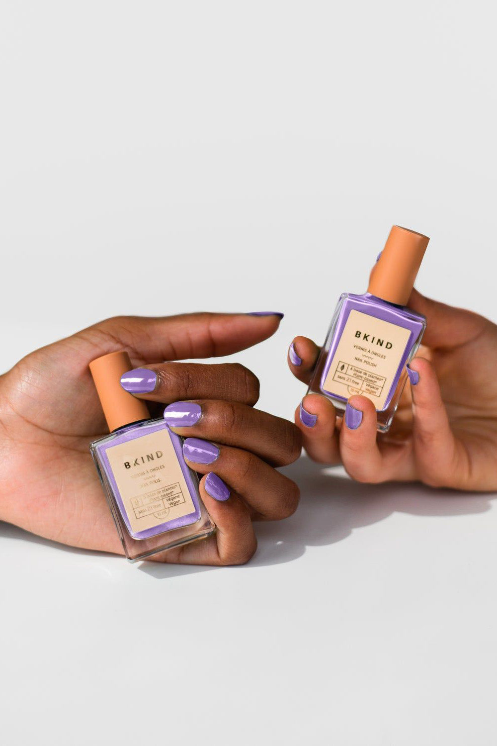 Bkind Non toxic nail polish in purple hill
