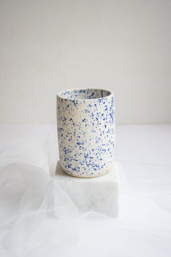 Blue Speckle Cup