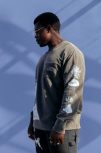 Load image into Gallery viewer, Oddly Specific Long sleeve with blue design