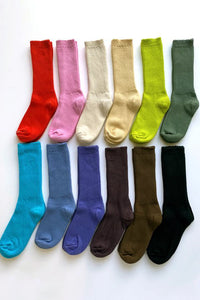 Dyed Cotton Socks