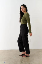 Load image into Gallery viewer, Waffle Long Sleeve Top - Olive