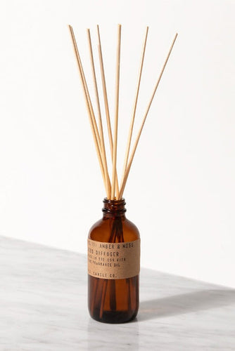 Amber and Moss Reed Diffuser by P.F Candle Co