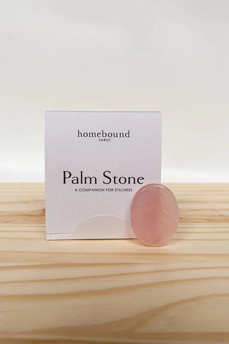 Rose Quartz Palm Stone