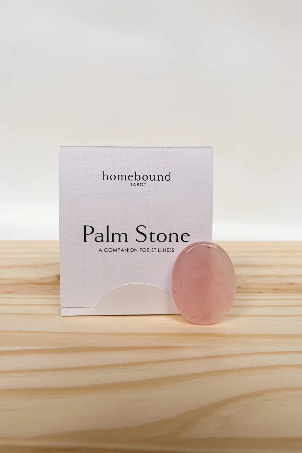 Rose Quartz Palm Stone