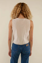 Load image into Gallery viewer, Parker Eyelet Lace Up Tank - Natural