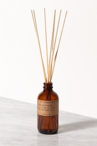 Teakwood and Tobacco Reed Diffuser by P.F. Candle Co