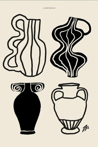 Boho Vase 07 Print