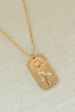 Load image into Gallery viewer, Sunflower Layering Necklace