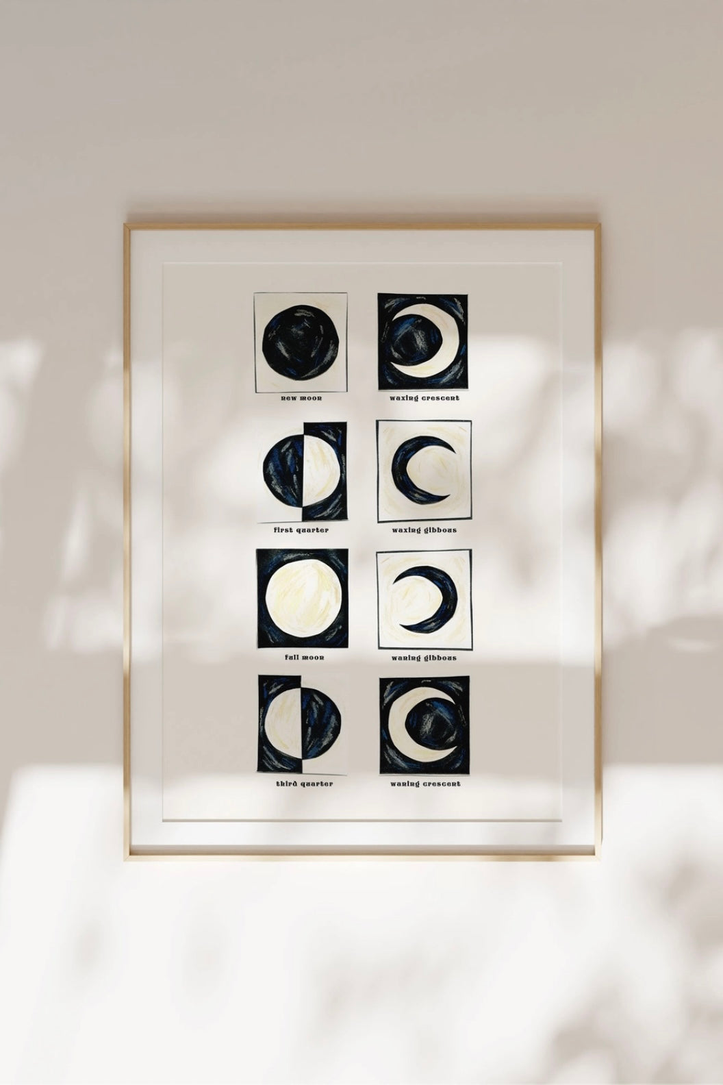 Moon Phases Art Print – Luna Collective