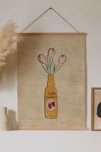 Loganberry Vase Print