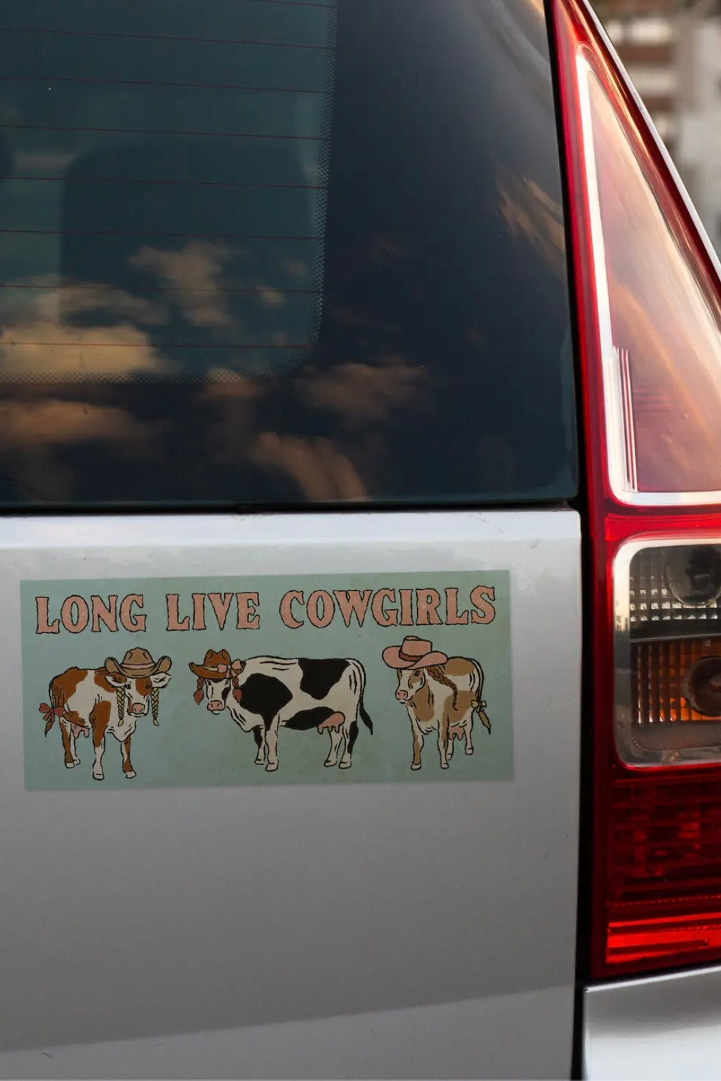 Long Live Cowgirls Bumper Sticker