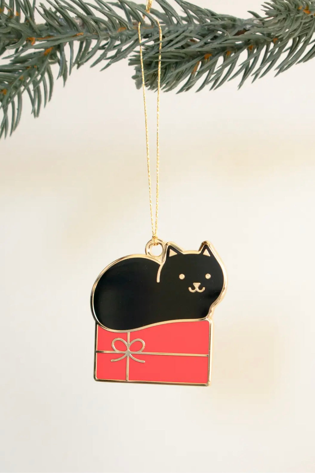 Black Cat Gift Ornament