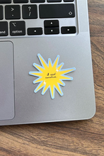 Load image into Gallery viewer, I Need Sunshine Heated Rivalry Sticker