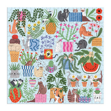 Load image into Gallery viewer, Cats in the Houseplants 500 Piece Puzzle