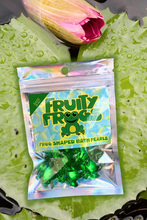 Load image into Gallery viewer, Fruity Frogs - 10 Kiwi Scented, Frog Shaped Bath Pearls