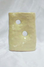 Load image into Gallery viewer, Sculptural Vase - Soft Butter Yellow