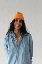 Load image into Gallery viewer, Merge Recycled Cotton Beanie - Carrot