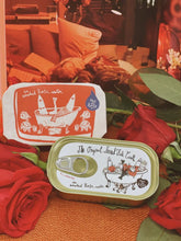 Load image into Gallery viewer, Tinned Fish Candle - Smoked Rose Water - PRE ORDER