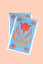 Load image into Gallery viewer, 2027 Gradient Floral Risograph Calendar